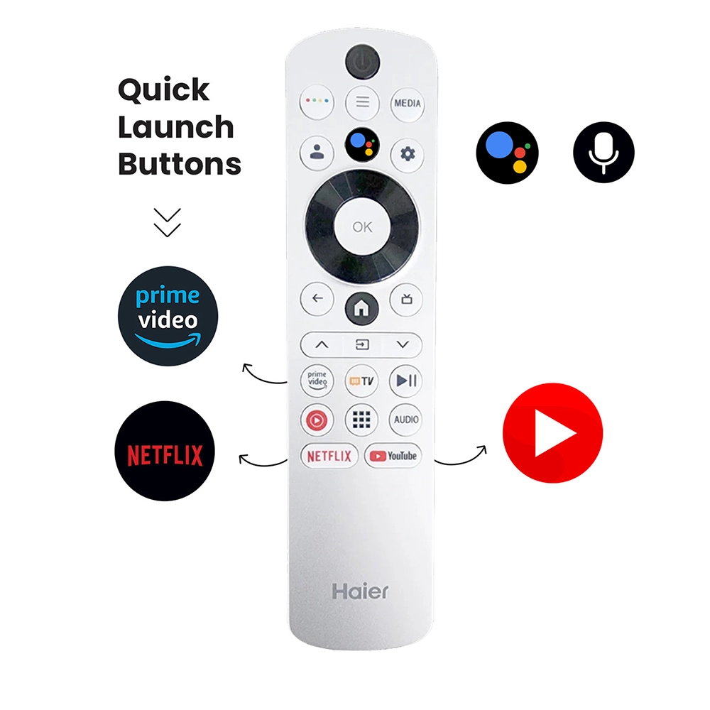 Haier S800 QLED 190cm (75) Google TV | Dolby Vision.Atmos 